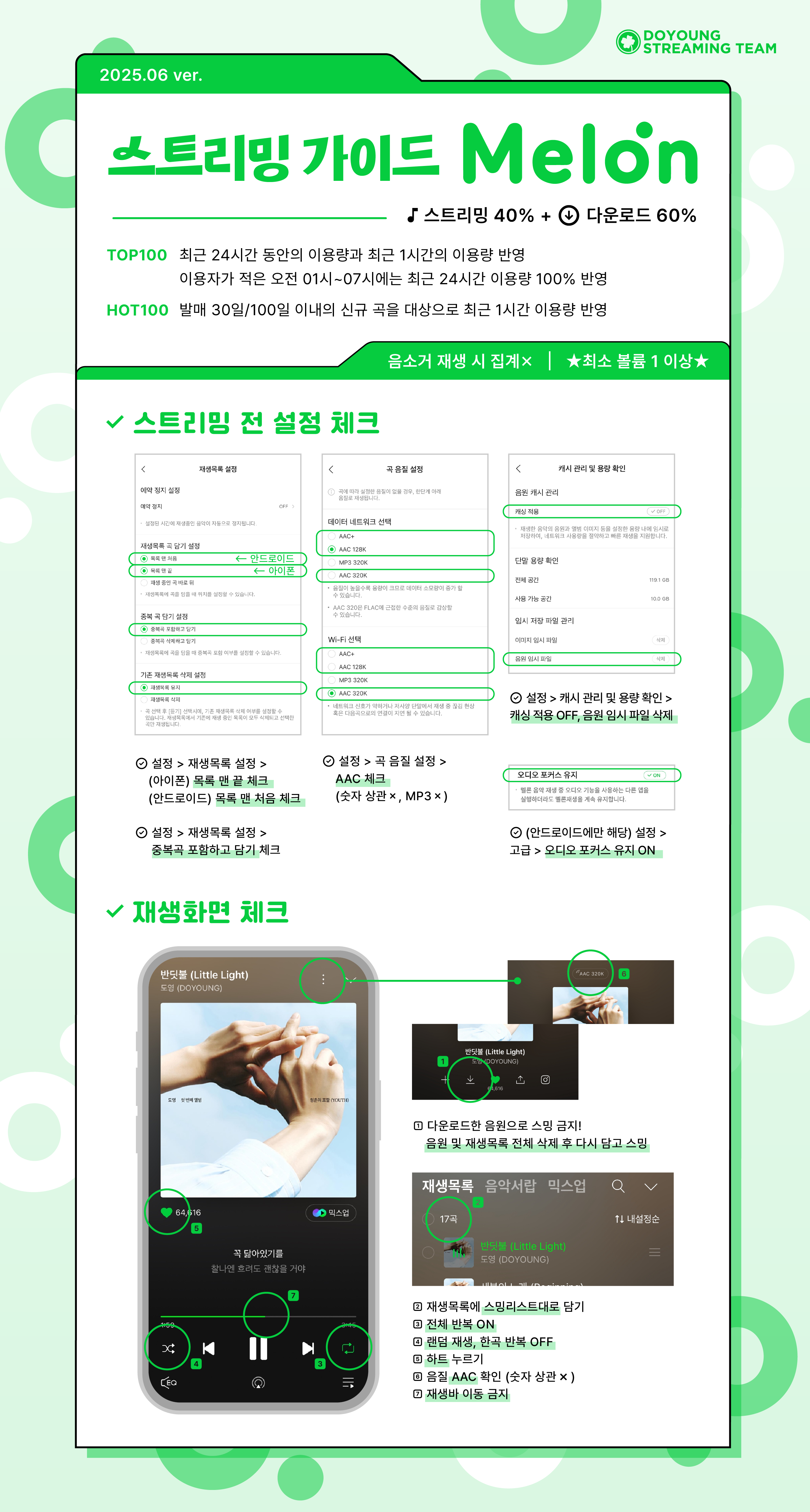 스트리밍 가이드 멜론